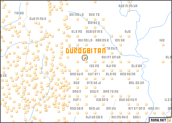 map of Durogbitan