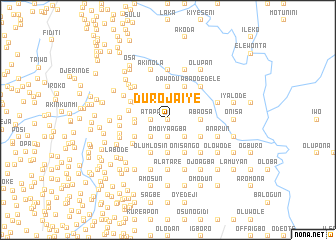 map of Durojaiye