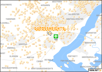 map of Duross Heights