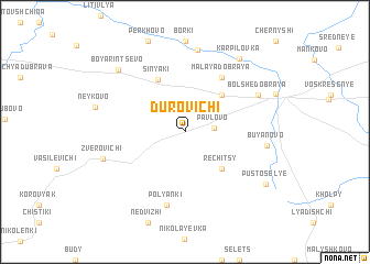 map of Durovichi