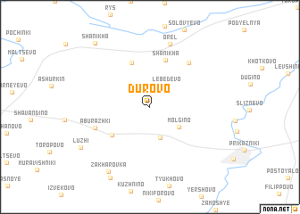 map of Durovo