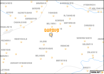 map of Durovo