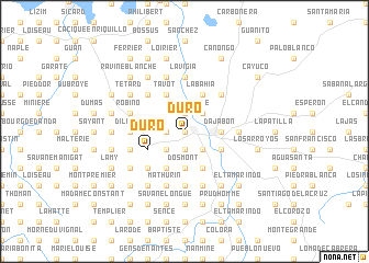 map of Duro