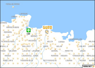 map of Duro