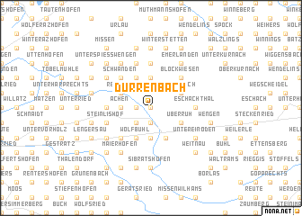 map of Dürrenbach