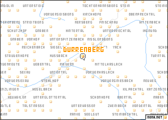 map of Dürrenberg