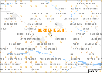 map of Dürrewiesen