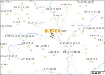 map of Durrow