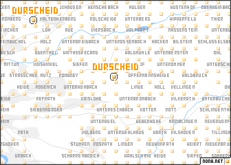 map of Dürscheid