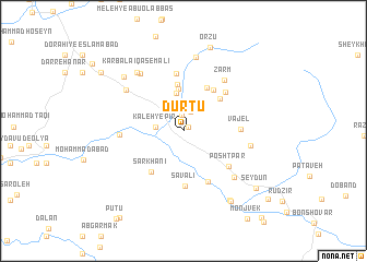 map of Dūrtū