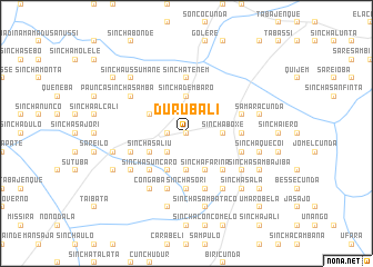 map of Durubali