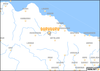 map of Duru Duru