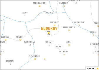 map of Duruköy