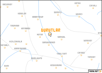 map of Durutlar