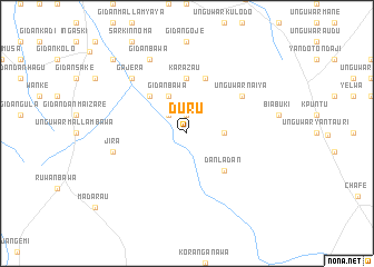 map of Duru