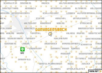 map of Dürwagersbach