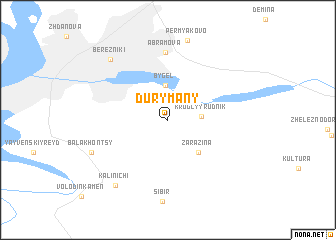 map of Durymany