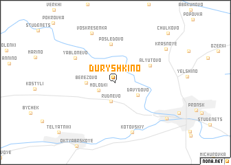 map of Duryshkino