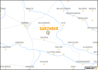 map of Dŭrzhava