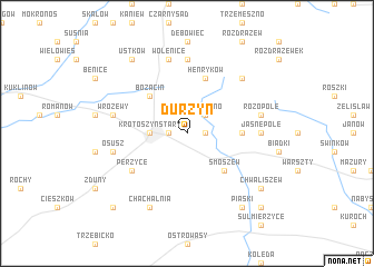 map of Durzyn