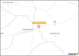 map of Dusarbid