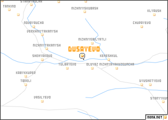 map of Dusayevo