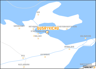 map of Dusay-Kichu