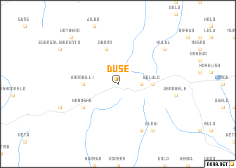map of Dusē