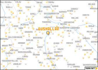 map of Dushallar