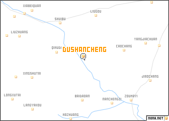 map of Dushancheng