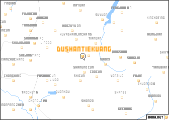 map of Dushantiekuang