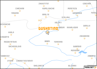 map of Dushatino