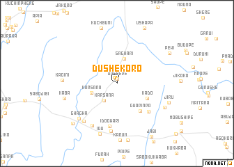 map of Dushekoro