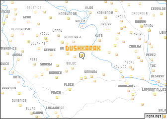 map of Dushkarak