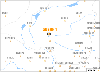 map of Dushka