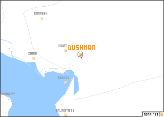 map of Dushman