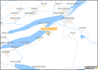 map of Dushman