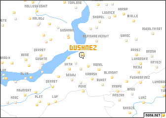 map of Dushnez