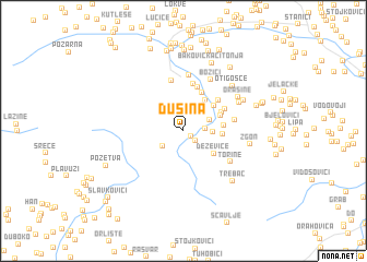 map of Dusina