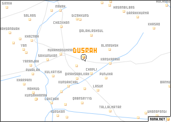 map of Dūsrah