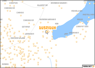 map of Dusri Dūh