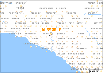 map of Dussable