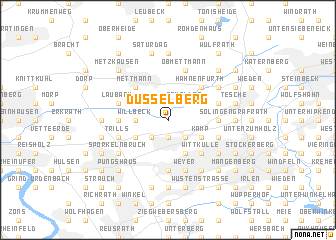 map of Düsselberg