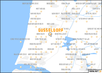 map of Dusseldorp