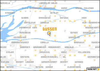 map of Dussen