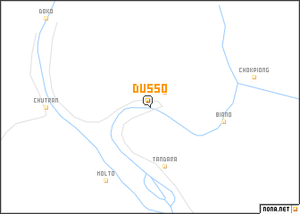 map of Dusso