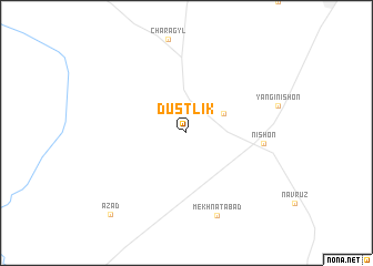 map of Dustlik