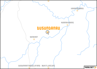 map of Dusundanau