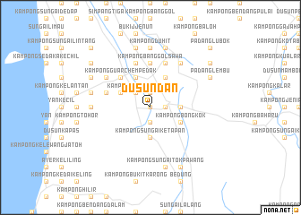 map of Dusun Dan