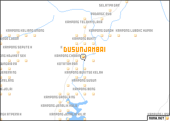 map of Dusun Jambai